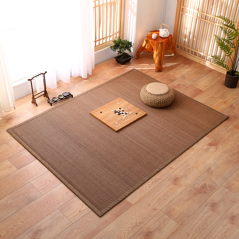 Custom bamboo tatami mats Japanese-style carpet mats living room handmade mats window sill mats home thickened bay window mats