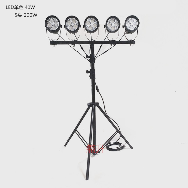 Floor-Standing Stage Surface Light, Multi-Head, Multi-Functional, Vertical, Adjustable, Mobile, High-Brightness Led for Exhibitions, Photography, and Fill Light