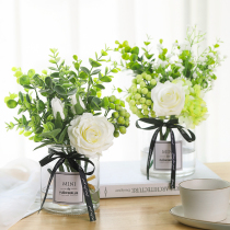 Nordic ins simulation bouquet living room coffee table silk flower real dining table floral decoration fake flower arrangement