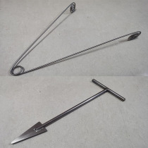 BBQ shop oven accessories used to understand single-shot ash through hole device charcoal clip