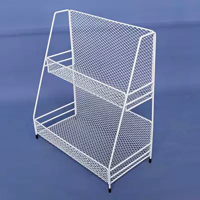 Home countertop storage makeup tools small shelf cosmetics shop before cashier factory direct display rack