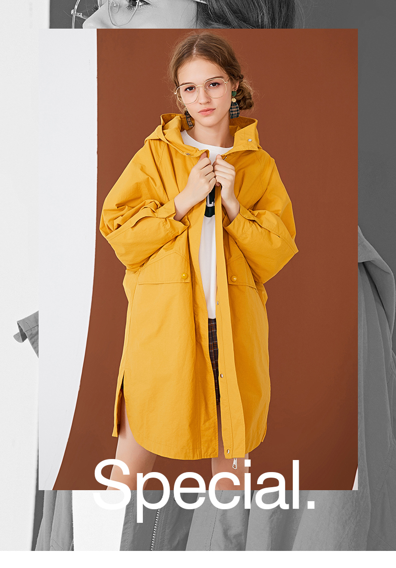 Trench pour femme ALLIANCE ENERGETIQUE en Coton - Ref 3227434 Image 8