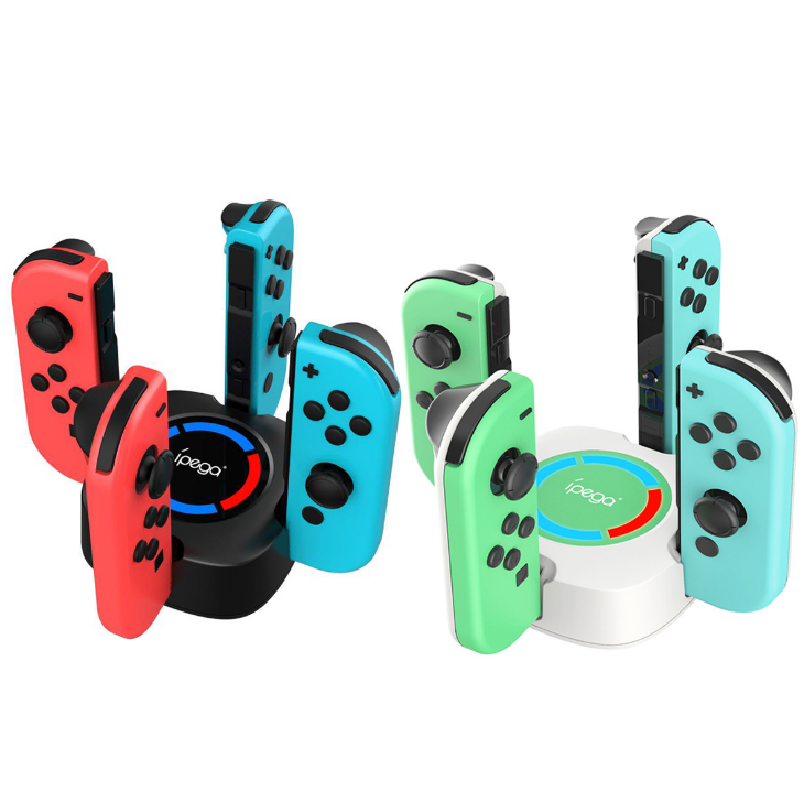 PG-9177Switch Four-charge base JoyCon left and right small handle seat charge NS Four-in-one charging seat charge