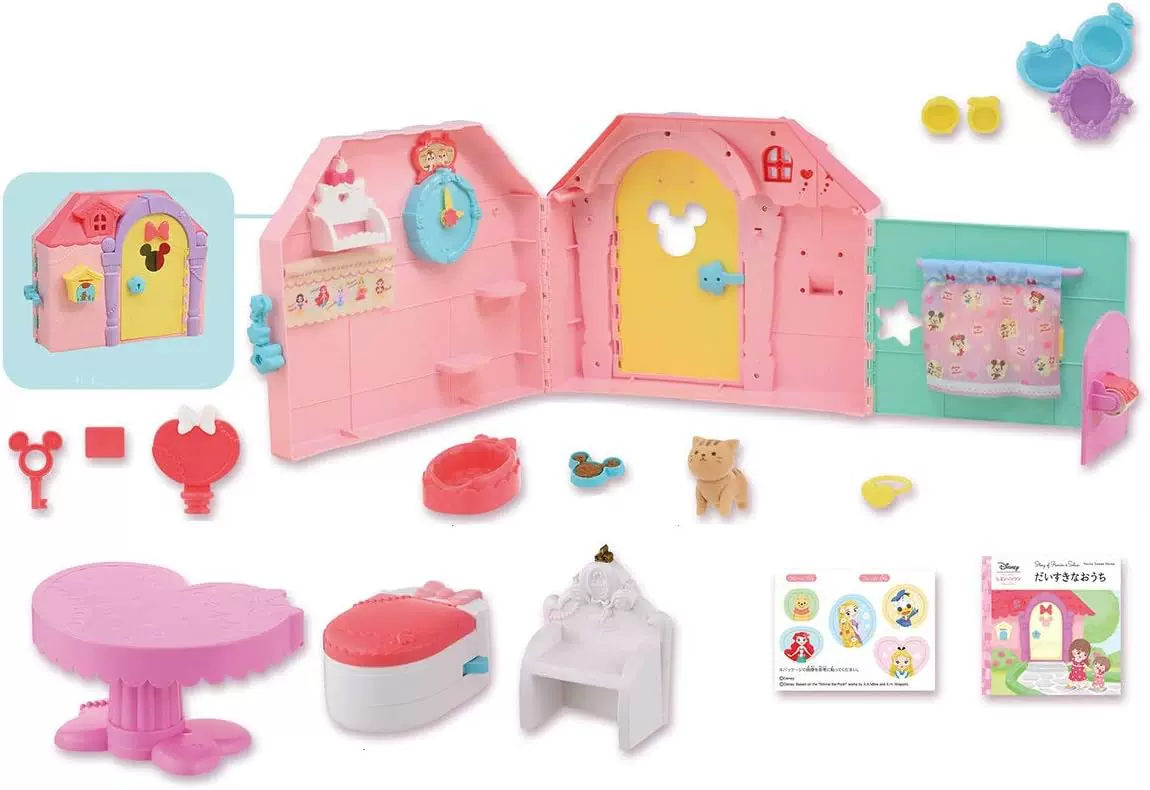 Подлинная кукла Bandai Sana Minnie Эльза Анна принцесса может моргать игрушка для девочек на день рождения