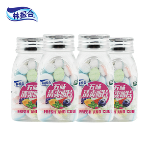 网红爆款【4瓶】水果维C薄荷含片