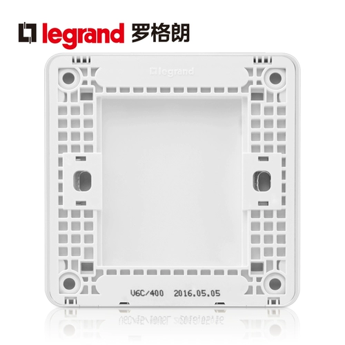 Рог -разъем TCL Shocket Panel Yidian Magnolia White Blank Buffle Buffle Box Cover Plate Decorative Board 86