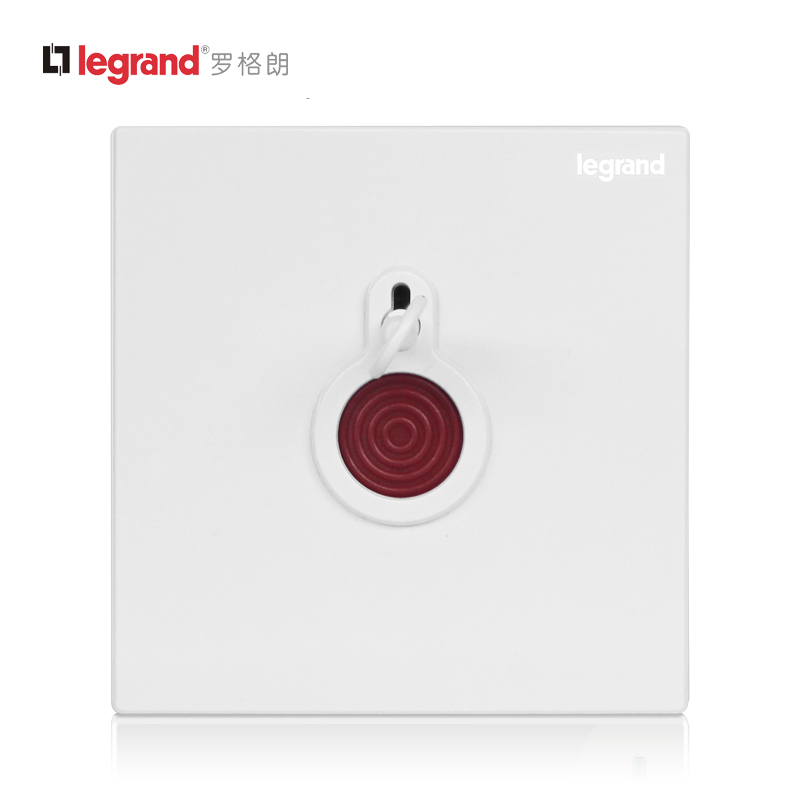 TCL Rogange Switch socket Yi Jingjing Yulan White Called Alarm Switch Home Wall Power 86 Type