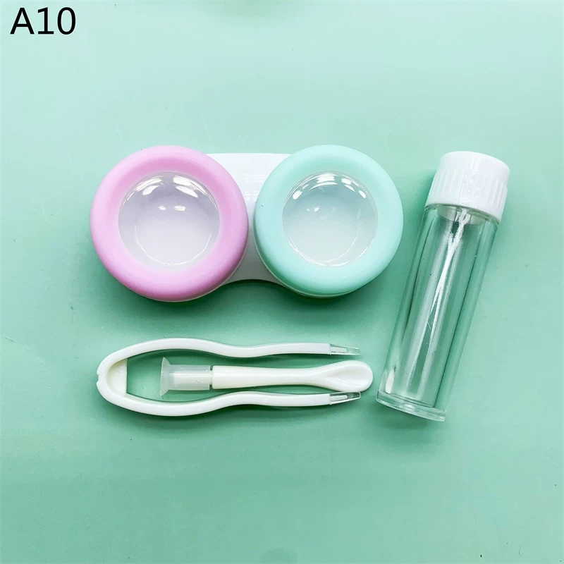 Cartoon cute invisible glasses, storage box