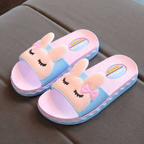 Childrens slippers spring and summer girls cool drag home indoor non-slip shoes Female princess baby boy child male home