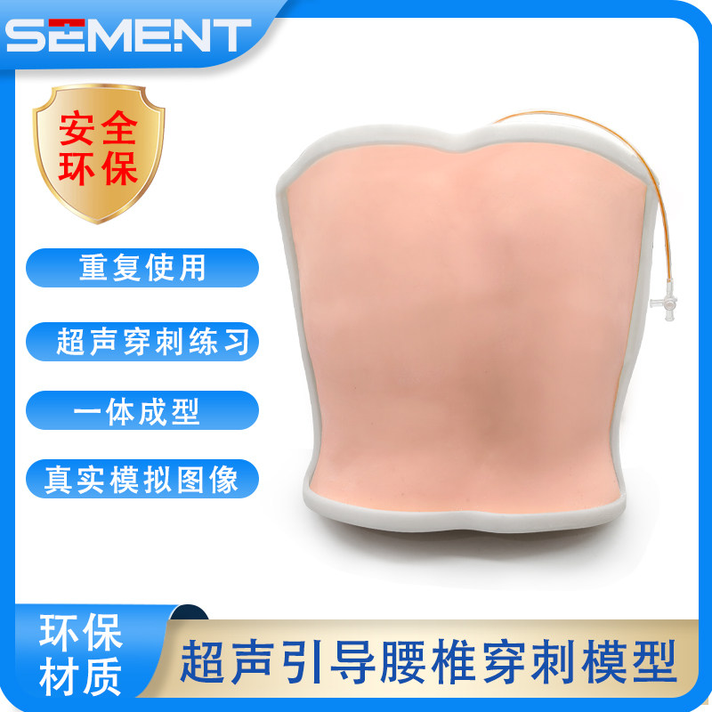 超声引导腰椎麻醉模型椎管内麻醉穿刺抽液神经阻滞医学教育教学