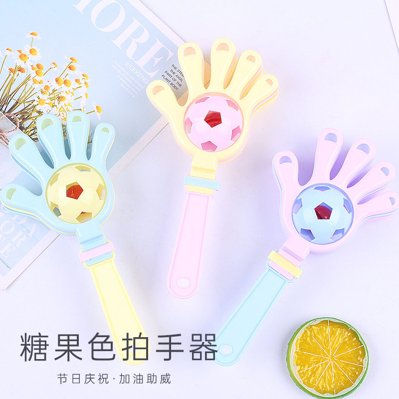 Creative children's toy clapping device educational kindergarten small gifts boys and girls gift football bells clap hands