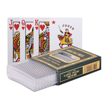 Triple A Poker Knight Series PVC Plastic Playing Cards Frosted Wear-Resistant Washable 405 406 Single Deck