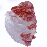 Красная агатовая подвеска, чай Тегуаньинь, резное украшение в руку