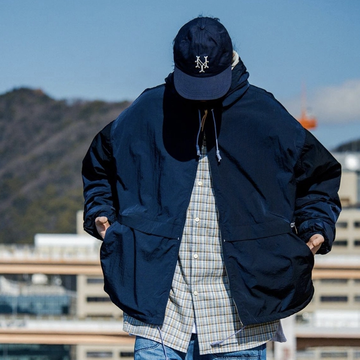 Nanamica wind parka retro nautical tech jacket: a timeless style