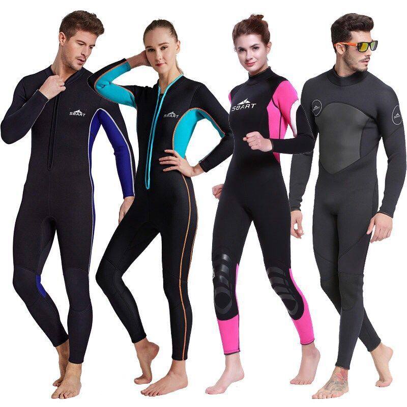 Shark Batt Winter 3 2MM Wetsuit Long Sleeve Winter Swimsuit Jellyfish male and female anti-chilling and warm even