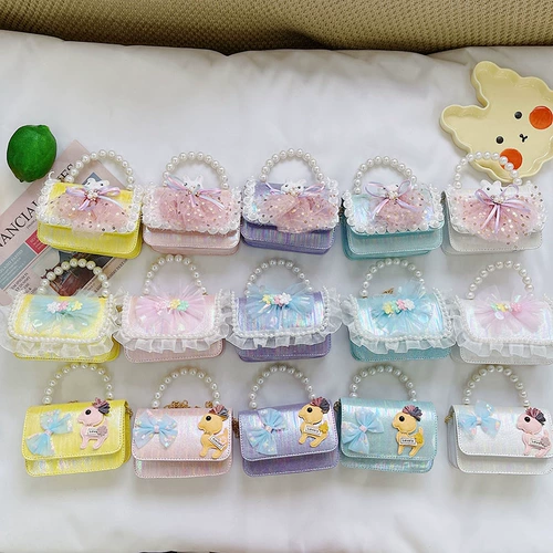 Сумка через плечо, небольшая сумка для принцессы, сумка на одно плечо, в стиле Шанель, подарок на день рождения