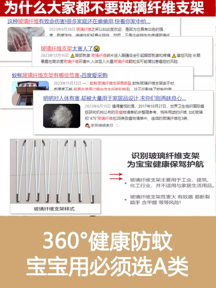 Children's Bed Baby Mosquito Net Cover Infant Splicing Crib Anti-Fall Special for Girls Foldable Boys Princess Yurt