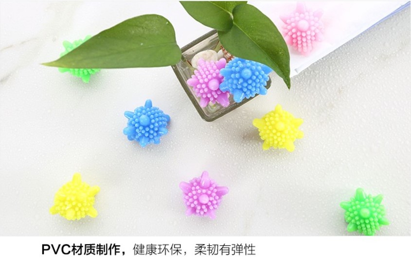 Quần áo rắn giặt bóng chống chồng cuộn máy giặt làm sạch bóng chất lượng PVC kẹo màu quần áo bóng chăm sóc - Hệ thống giá giặt máy cắt lông xù quần áo mijia xiaomi