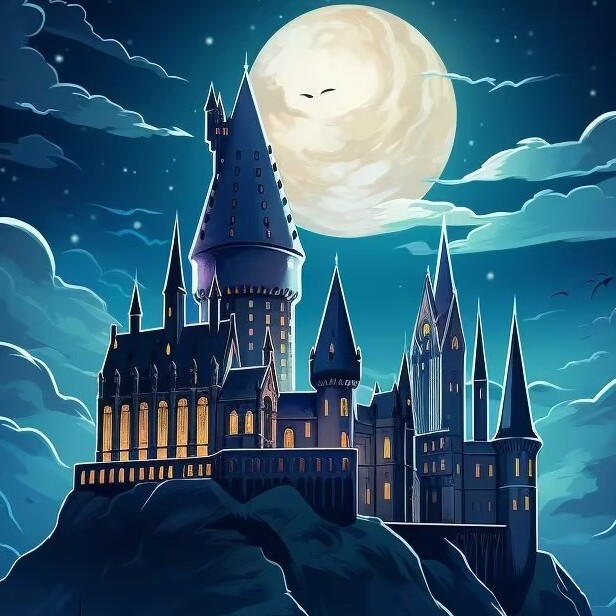 霍格沃茨Hogwarts的LOGO