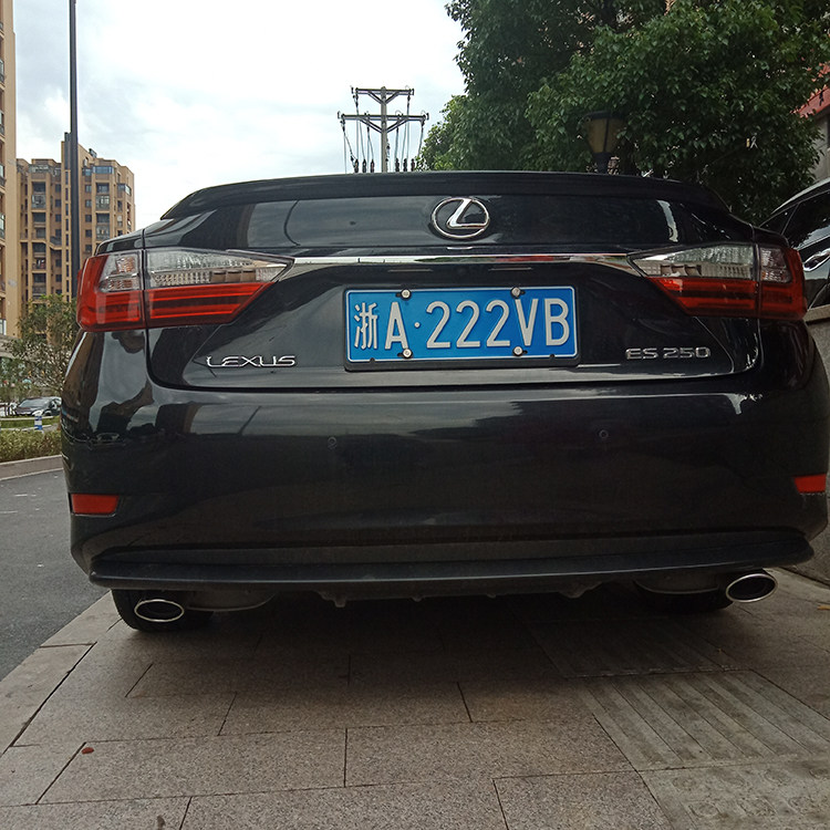 Ling Chi ES250 10 12 12 14 14 15 16 17 out of a second-end larynx special exhaust pipe modification