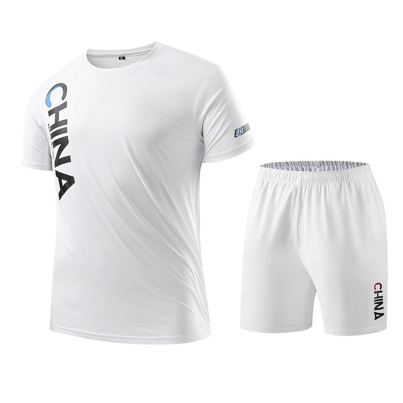 Custom Tennis Air Volleyball Football Sportswear Suit Men And Women Short Sleeve Long Pants Door Ball Tug-of-war Training Suit