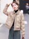 Down jacket short women's 2025 winter new fashion Korean style lapel small fragrant white duck down light and warm jacket