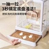 Птичья клетка Кано, клетка для попугая, специальное гнездо для маленьких птиц, домашнее большое пион, скворец, черный феникс, роскошная вилла из нержавеющей стали