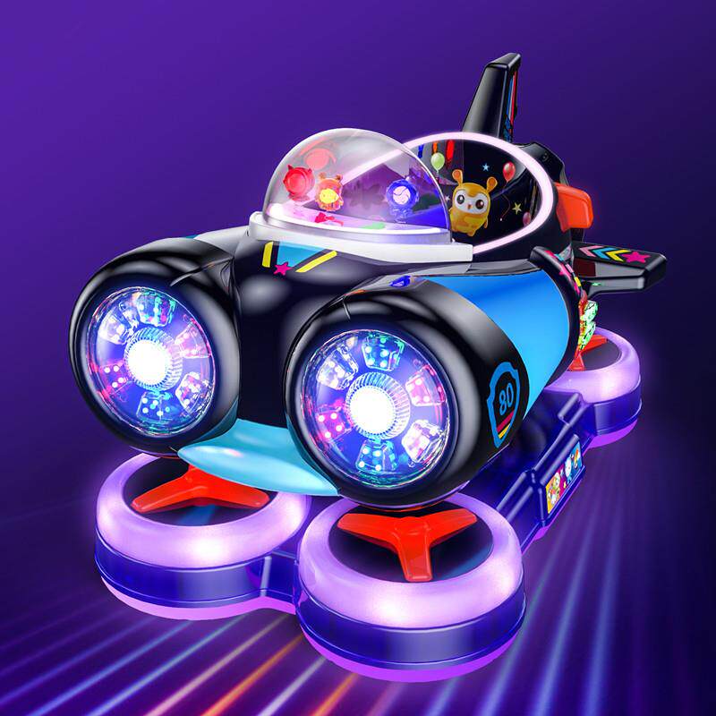 Rocking car coin-operated commercial new 2022 children's supermarket door baby electric home swinging machine swinging car