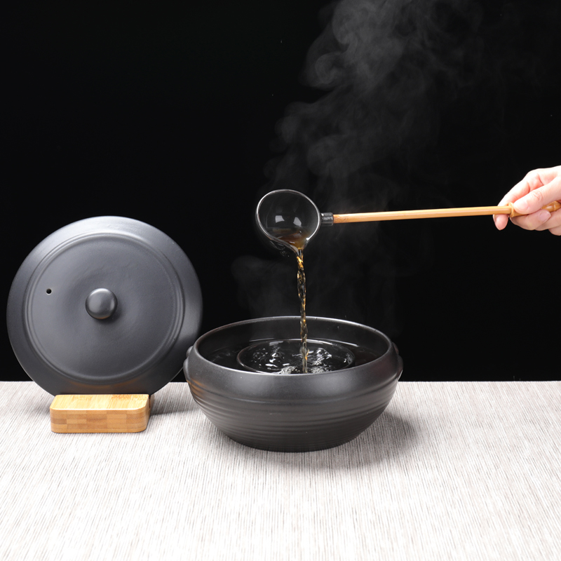 Ceramic the boiled tea, the electric TaoLu suit and white pu 'er tea cooked this teapot household electric TaoLu restoring ancient ways of tea pot set