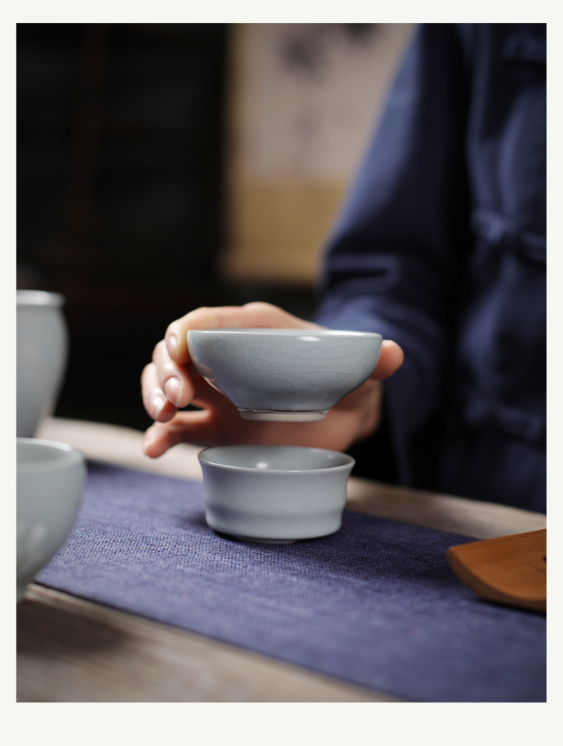Start your up) filter tea strainer ceramic kung fu tea tea saucer belt filter base parts