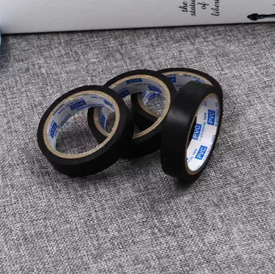 High temperature resistant flame retardant electrical wire insulation black tape PVC waterproof electric fireproof wire harness tape