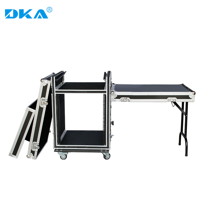 Professional 8U 12U 16U stage amplifier audio anti - seismic double - deck air cabinet custom cabinet