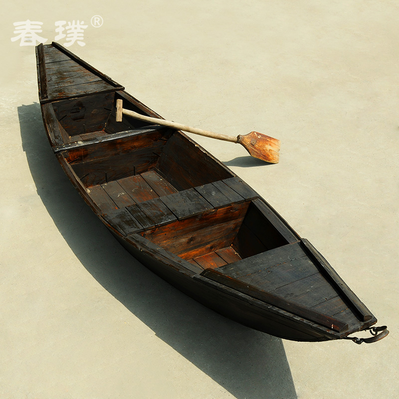 Old Wooden Boat Old Boat Wooden Garden Pool Canoe Boat Canoe