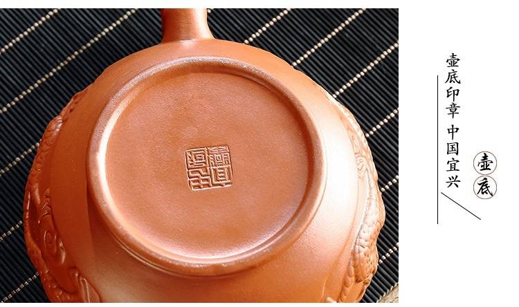 The kitchen new ceramic tea pot - pure manual large capacity are it The teapot teapot zhu mud tea set tea cups