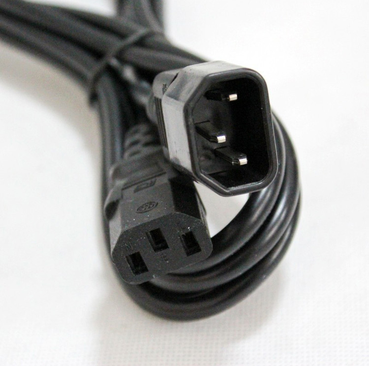 1 5 m Power supply extension cord Word tail public to the mother computer power cord desktop computer box power connected display line