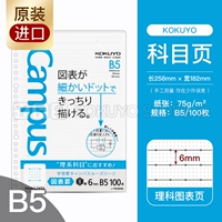 Sunding B5/100 Page 6mm Science