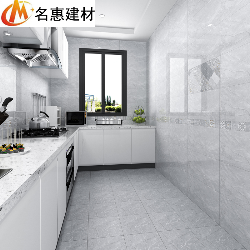 Light Grey Kitchen Wall Brick 300x600 Bright Light Mirror Brick Imitation Marble Tattoo Dressing Room Tile Floor Tiles Straight Side