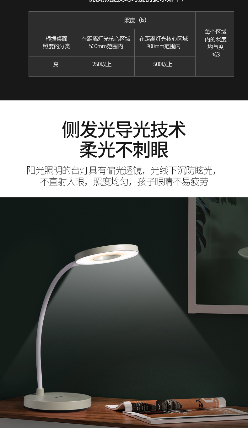 Seebest 视贝  LED护眼台灯 图4
