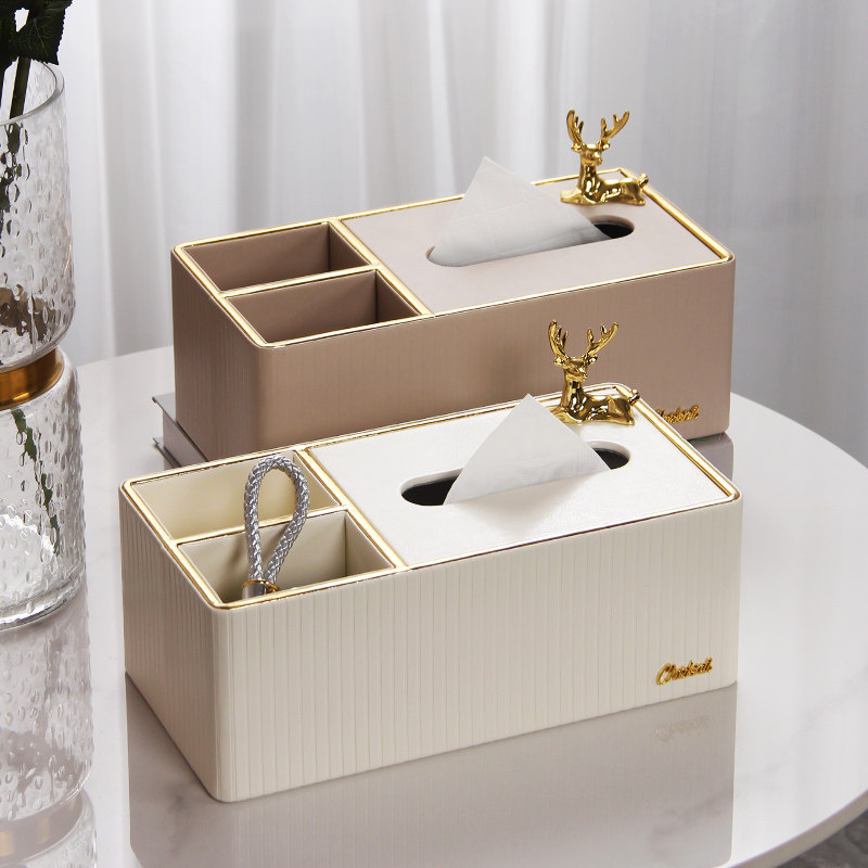 Paper towel box Living room Home upscale Cardboard Boxes Light Lavish And Versatile Tea Table Containing Box Paper Cruntbox Suit Swing-Taobao