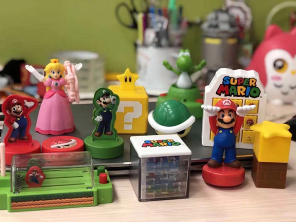 2019 McDonald's Mario Toy Mario Toy Super Mario Bros doll Mario