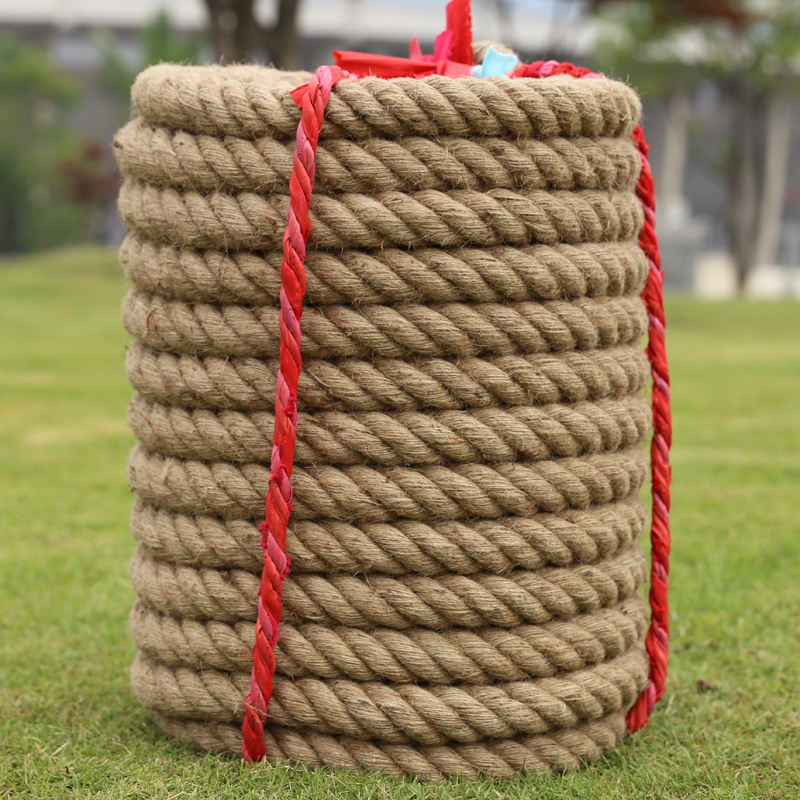 Tug-ho Rope Coarse Hemp Rope Adult Tug-of-war Special Rope Children Students Tug-ho Rope Elementary School Students Fun Tug-of-war