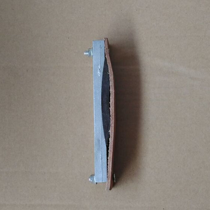 Fitness bike brake aluminum block brake pad Brake combination Sheepskin brake pad Bicycle accessories super wear-resistant