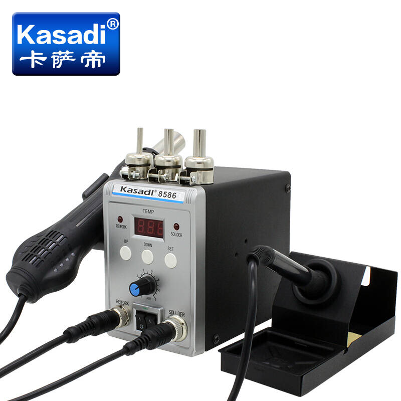 Casa 8586 Hot air welding table two in one lead - free thermal air - gun mobile computer maintenance welding table