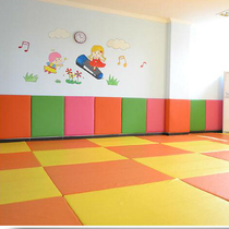 Environmental protection Early teaching parenting Kindergarten PU leather children Soft ground floor Indoor Baby Crawling Toy Mat Wall Soft Bag
