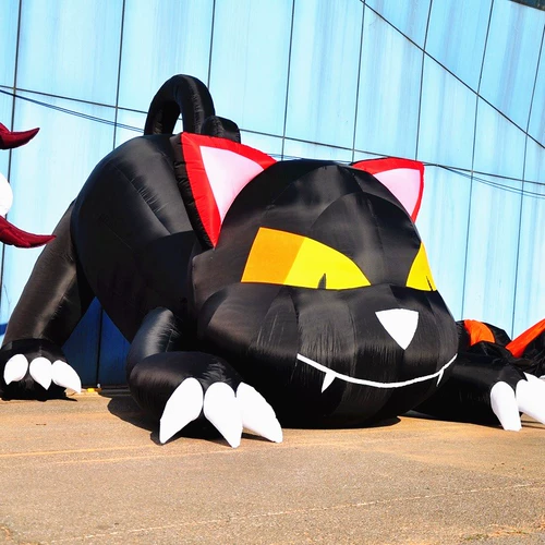 Надувной плюшевый мультяшный реалистичный воздушный шар, в цветочек, популярно в интернете