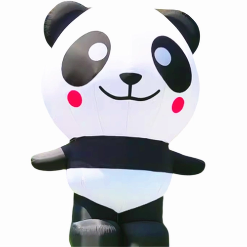 Индивидуальные надувные цветы Glow Mall Creative Beauty Chen Модельная плюшевая любовь насильственная панда мультфильм декоративная газовая форма