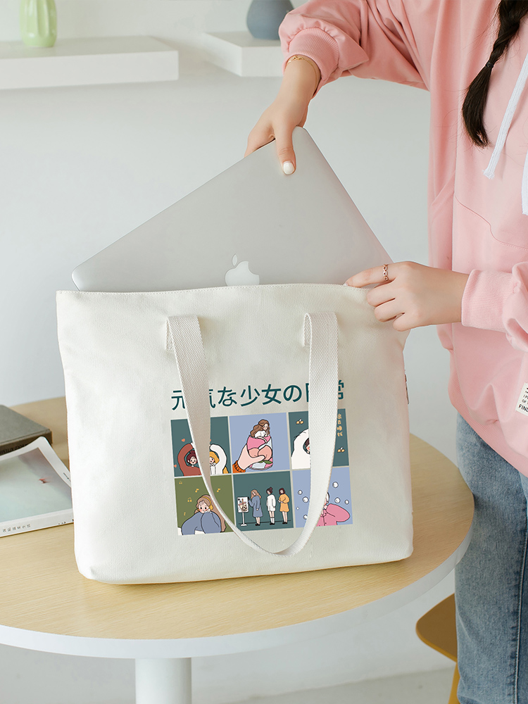 Notebook Pen Electric Bag Woman single shoulder Apple macBook Lenovo Little Xinhua is 15:6 inch 14 Xiaomi 13 3 Huo HP Dell 15 6 inches large capacity cute commute