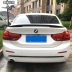 17-18 mới BMW 1 Series Sedan sửa đổi cánh sau 118i 120i 125i Nhãn dán trang trí bằng sợi carbon không đục lỗ - Sopida trên