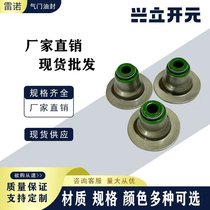 Renault engine valve oil seal fluorine rubber iron shell oil seal spot valve guide rod oil seal supports drawings and samples