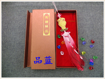 Tassel sachet Embroidered sachet Chinese knot tassel car hanging Su embroidery pendant king word tassel tassels Cheongsam press lapel